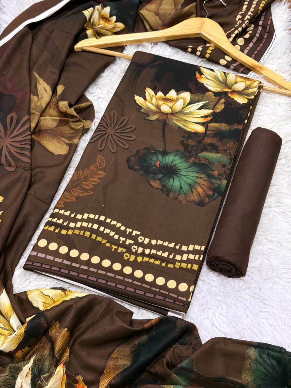 SAPPHIRE LINEN Digital Print 3pc 2025