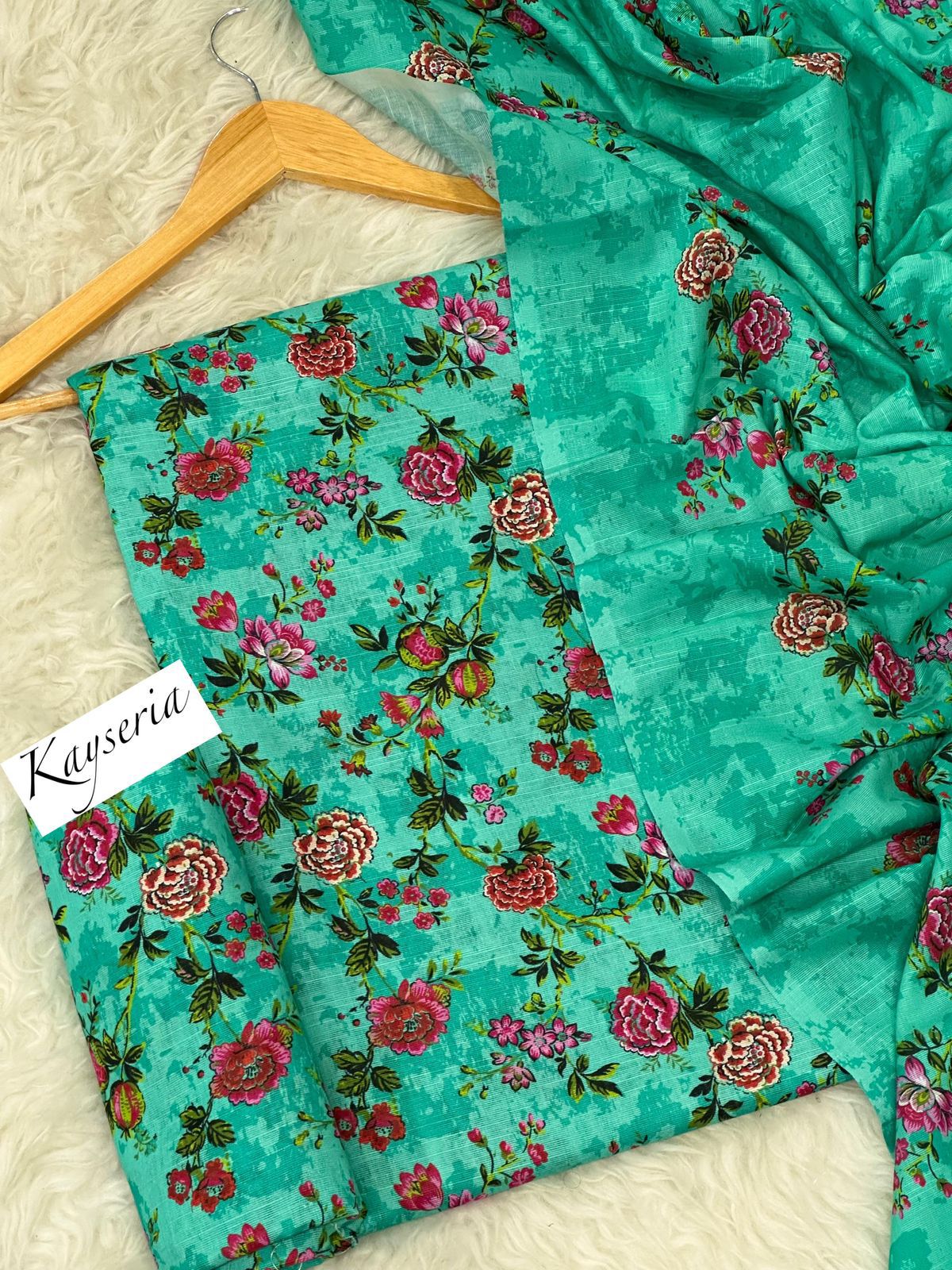 KAYSERIA KHADDAR Digital Print 3pc 2025
