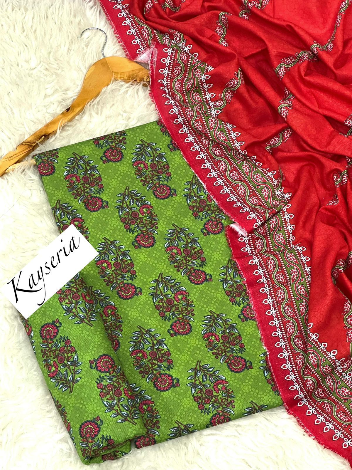 KAYSERIA KHADDAR Digital Print 3pc 2025