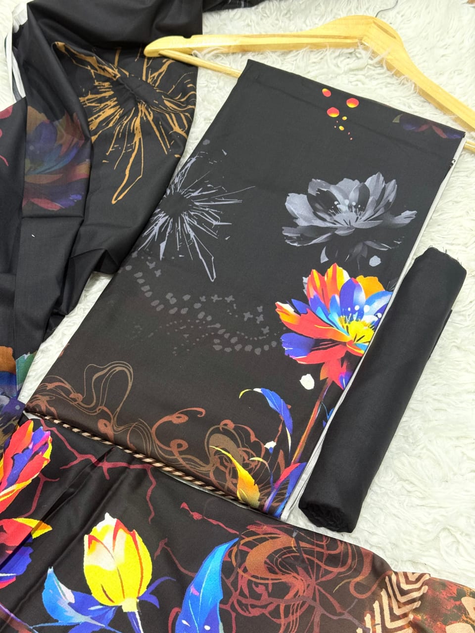 SAPPHIRE LINEN Digital Print 3pc 2025