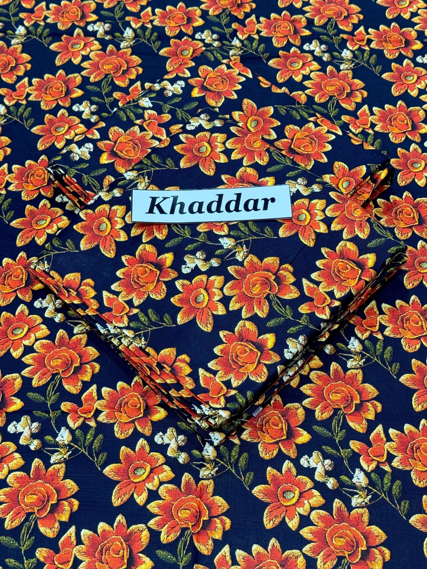 KHADDAR All Over Digital Print 2pc