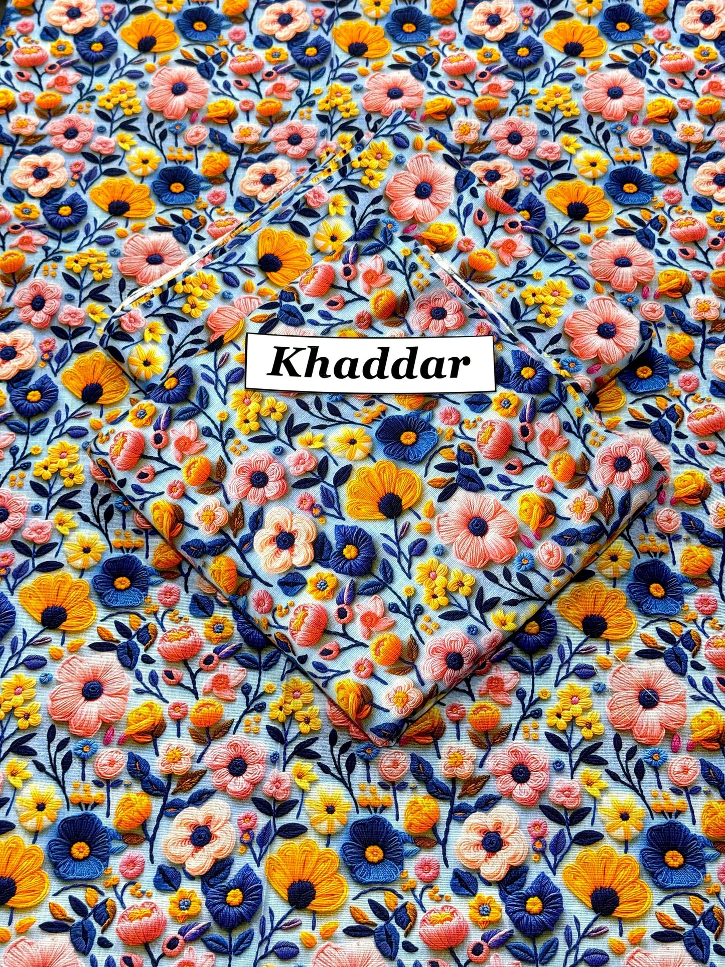KHADDAR All Over Digital Print 2pc