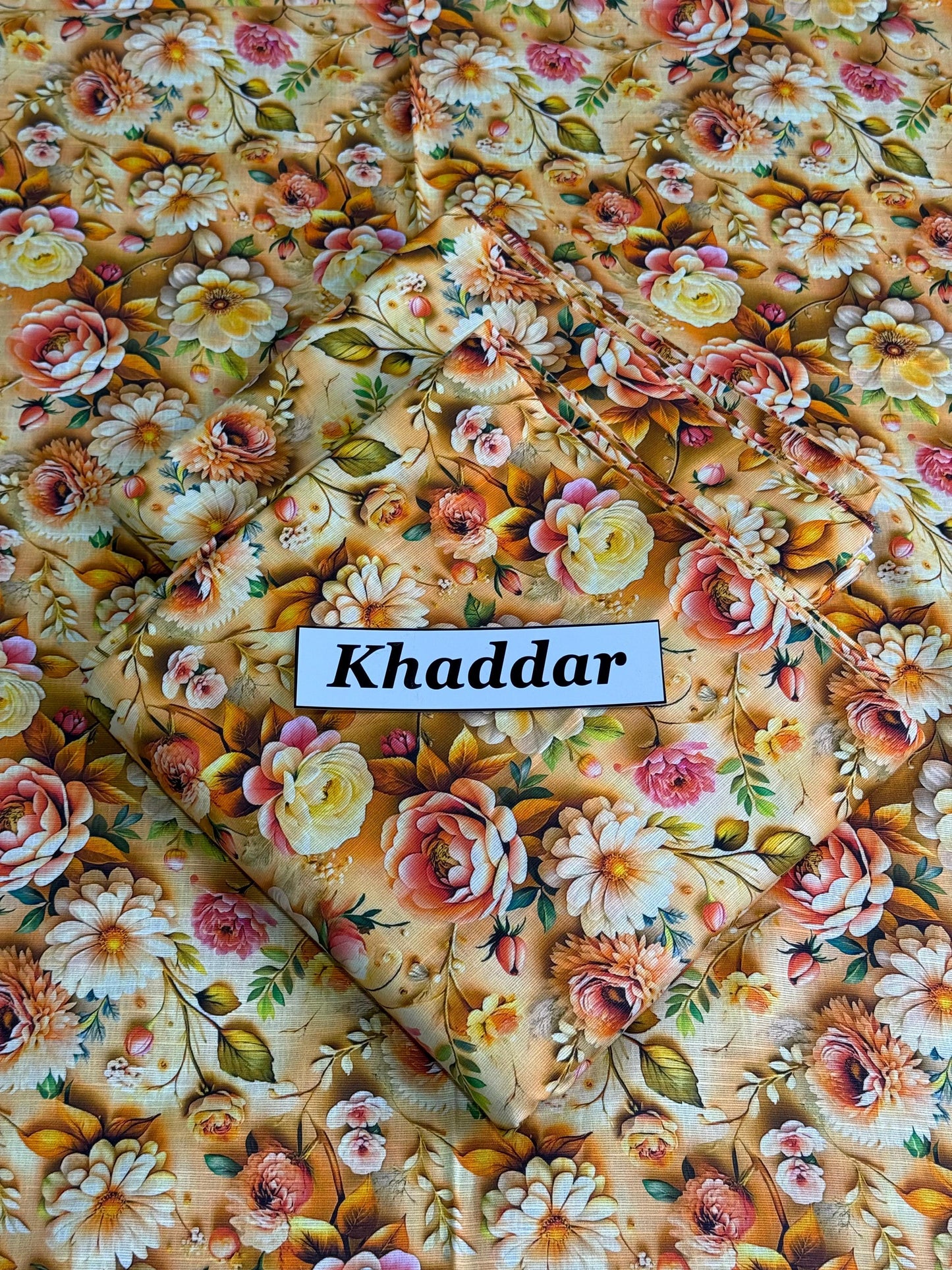 KHADDAR All Over Digital Print 2pc