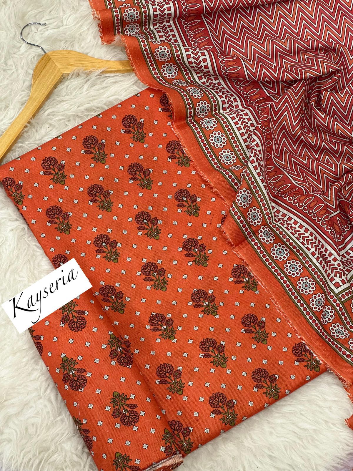KAYSERIA KHADDAR Digital Print 3pc 2025