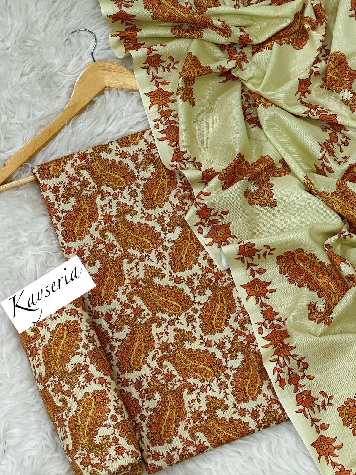 KAYSERIA KHADDAR Digital Print 3pc 2025