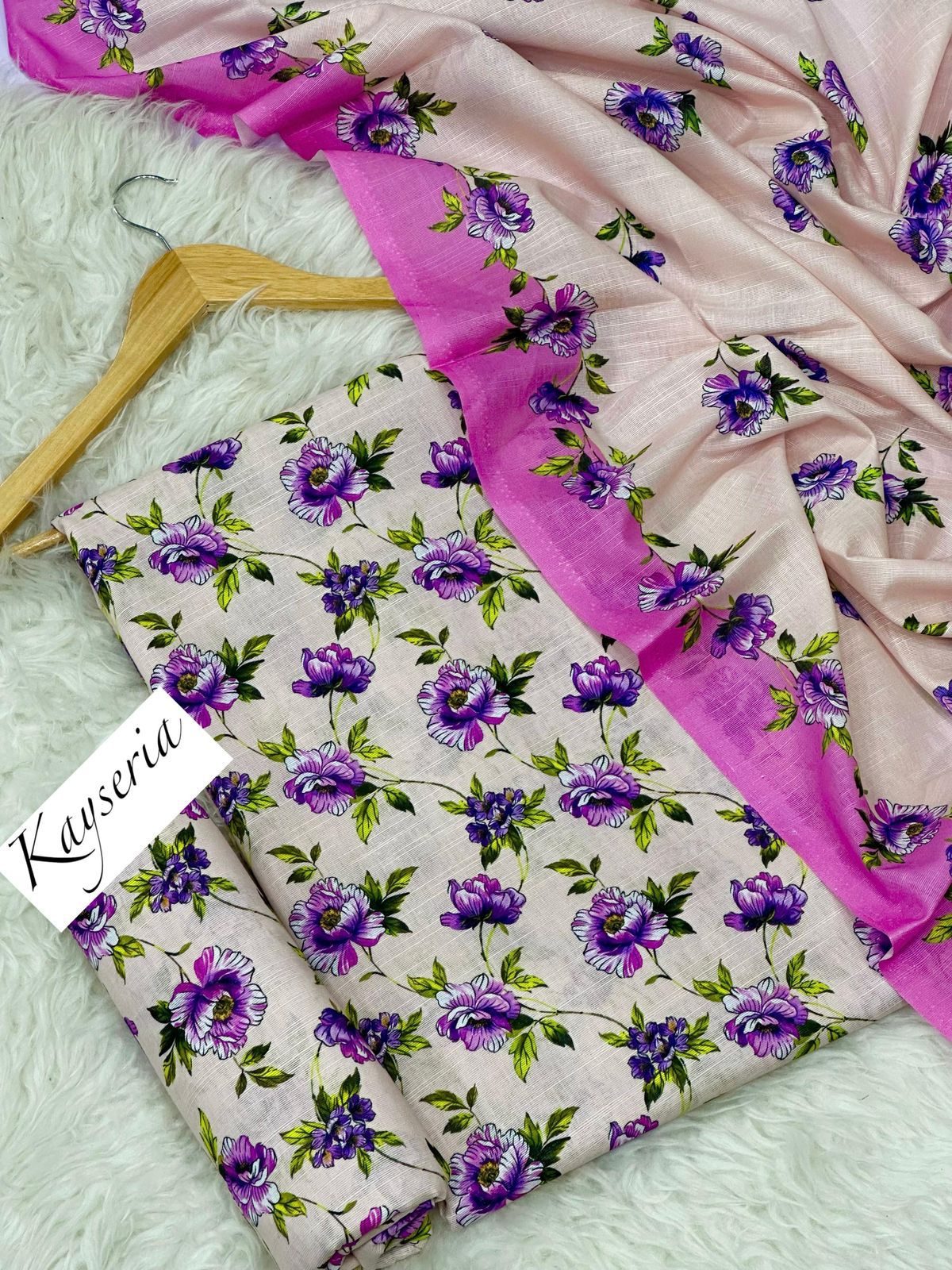 KAYSERIA KHADDAR Digital Print 3pc 2025