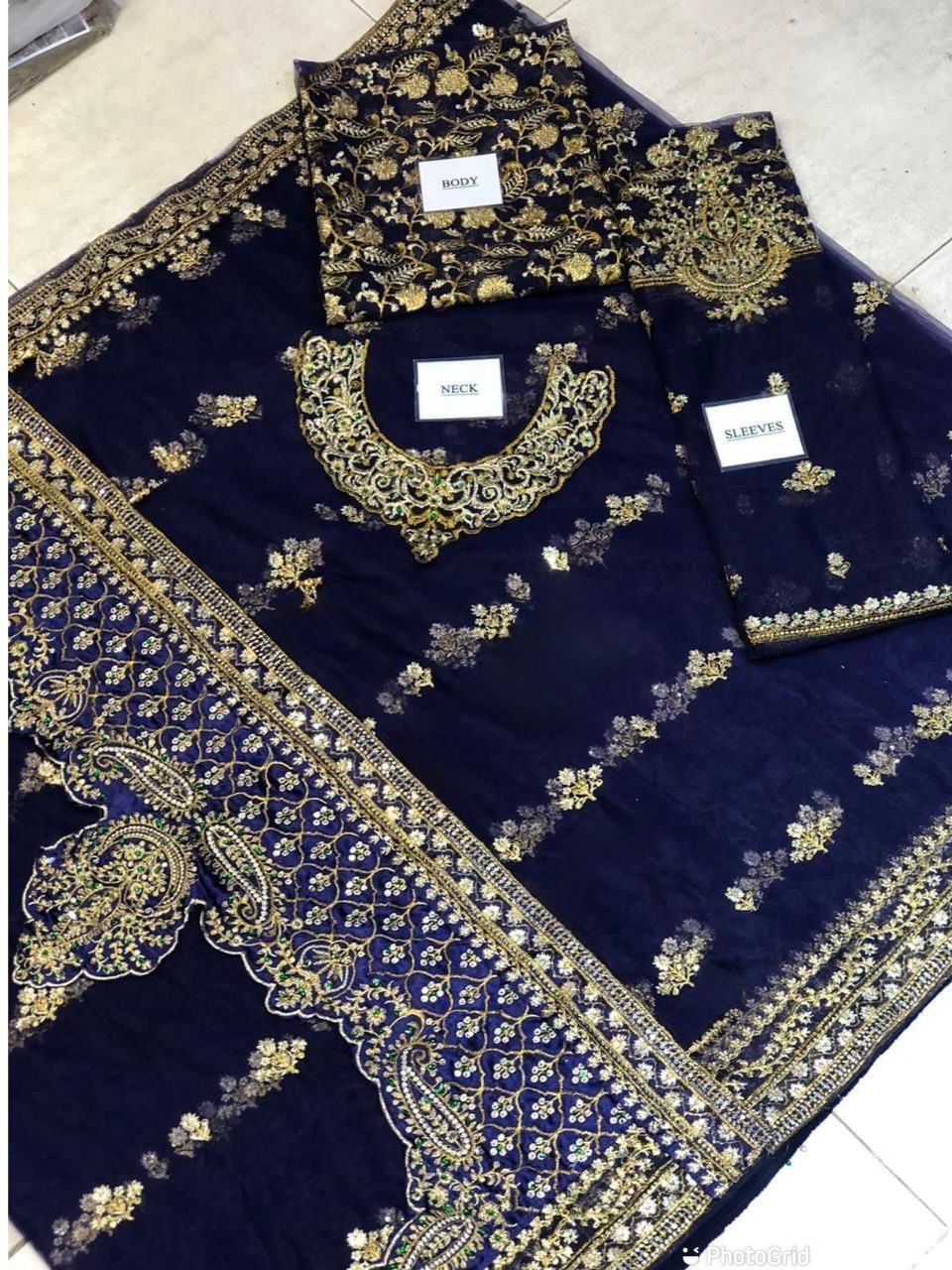 Maria B saree wedding collection